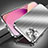 Funda Lujo Marco de Aluminio Carcasa M06 para Apple iPhone 14 Plata