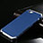 Funda Lujo Marco de Aluminio Carcasa para Apple iPhone 6 Azul