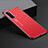 Funda Lujo Marco de Aluminio Carcasa para Huawei Nova 7 5G Rojo