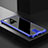 Funda Lujo Marco de Aluminio Carcasa para Samsung Galaxy S20 Plus Azul