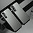 Funda Lujo Marco de Aluminio Carcasa para Samsung Galaxy S21 FE 5G Gris