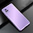 Funda Lujo Marco de Aluminio Carcasa para Vivo V20 Pro 5G Purpura Claro