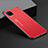 Funda Lujo Marco de Aluminio Carcasa T01 para Huawei Nova 6 SE Rojo