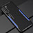 Funda Lujo Marco de Aluminio Carcasa T01 para Huawei Nova 7 SE 5G Azul