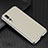 Funda Lujo Marco de Aluminio Carcasa T01 para Huawei P20 Pro Blanco