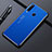 Funda Lujo Marco de Aluminio Carcasa T01 para Huawei P30 Lite XL Azul
