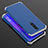 Funda Lujo Marco de Aluminio Carcasa T01 para Oppo R17 Pro Azul