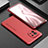 Funda Lujo Marco de Aluminio Carcasa T01 para Xiaomi Mi 11 Lite 5G Rojo