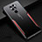 Funda Lujo Marco de Aluminio Carcasa T01 para Xiaomi Redmi 10X 4G Rojo