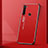 Funda Lujo Marco de Aluminio Carcasa T01 para Xiaomi Redmi Note 8T Rojo