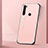 Funda Lujo Marco de Aluminio Carcasa T01 para Xiaomi Redmi Note 8T Rosa