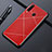 Funda Lujo Marco de Aluminio Carcasa T02 para Huawei P30 Lite New Edition Rojo