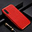 Funda Lujo Marco de Aluminio Carcasa T04 para Huawei P20 Pro Rojo