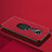 Funda Lujo Marco de Aluminio Carcasa T05 para Huawei Mate 20 X 5G Rojo