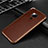 Funda Lujo Marco de Aluminio Carcasa T08 para Huawei Mate 20 X 5G Marron