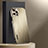 Funda Lujo Marco de Aluminio y Silicona Carcasa Bumper AT1 para Apple iPhone 13 Pro Max Oro