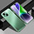 Funda Lujo Marco de Aluminio y Silicona Carcasa Bumper JL1 para Apple iPhone 14 Plus Verde