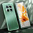 Funda Lujo Marco de Aluminio y Silicona Carcasa Bumper JL1 para Huawei Mate 50 Pro Verde