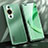 Funda Lujo Marco de Aluminio y Silicona Carcasa Bumper JL1 para Huawei Nova 11 Ultra Verde