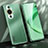 Funda Lujo Marco de Aluminio y Silicona Carcasa Bumper JL1 para Huawei Nova 11 Verde