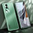 Funda Lujo Marco de Aluminio y Silicona Carcasa Bumper JL1 para Oppo Reno10 Pro+ Plus 5G Verde