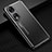 Funda Lujo Marco de Aluminio y Silicona Carcasa Bumper JL2 para Huawei Honor 90 5G Negro