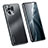 Funda Lujo Marco de Aluminio y Silicona Carcasa Bumper M02 para Xiaomi Mi 11 Lite 5G Negro