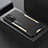 Funda Lujo Marco de Aluminio y Silicona Carcasa Bumper para Xiaomi Redmi Note 10 Pro 4G Oro