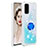 Funda Silicona Carcasa Goma Bling-Bling con Anillo de dedo Soporte S01 para Samsung Galaxy S20 Azul Cielo