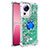 Funda Silicona Carcasa Goma Bling-Bling con Anillo de dedo Soporte S01 para Xiaomi Mi 12 Lite NE 5G Verde