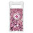 Funda Silicona Carcasa Goma Bling-Bling con Anillo de dedo Soporte S03 para Google Pixel 7a 5G Rosa Roja