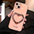 Funda Silicona Carcasa Goma Bling-Bling JL1 para Apple iPhone 13 Oro Rosa