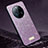 Funda Silicona Carcasa Goma Bling-Bling LD1 para Huawei Mate 50 Pro Morado