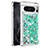 Funda Silicona Carcasa Goma Bling-Bling S01 para Google Pixel 8 Pro 5G Verde