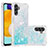 Funda Silicona Carcasa Goma Bling-Bling S01 para Samsung Galaxy A04s Azul Cielo