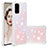 Funda Silicona Carcasa Goma Bling-Bling S01 para Samsung Galaxy S20 Rosa