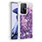 Funda Silicona Carcasa Goma Bling-Bling S01 para Xiaomi Mi 11T Pro 5G Morado