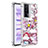 Funda Silicona Carcasa Goma Bling-Bling S01 para Xiaomi Poco F5 Pro 5G Purpura Claro