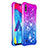 Funda Silicona Carcasa Goma Bling-Bling S02 para Samsung Galaxy M10 Morado