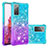 Funda Silicona Carcasa Goma Bling-Bling S02 para Samsung Galaxy S20 FE 4G Azul Cielo