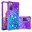 Funda Silicona Carcasa Goma Bling-Bling S02 para Samsung Galaxy S20 FE 4G Morado