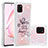 Funda Silicona Carcasa Goma Bling-Bling S03 para Samsung Galaxy A81 Rosa