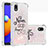 Funda Silicona Carcasa Goma Bling-Bling S03 para Samsung Galaxy M01 Core Multicolor