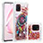 Funda Silicona Carcasa Goma Bling-Bling S03 para Samsung Galaxy Note 10 Lite Multicolor