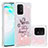 Funda Silicona Carcasa Goma Bling-Bling S03 para Samsung Galaxy S10 Lite Rosa