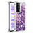 Funda Silicona Carcasa Goma Bling-Bling S03 para Xiaomi Poco F5 Pro 5G Morado