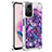 Funda Silicona Carcasa Goma Bling-Bling YB1 para Xiaomi Redmi Note 12S Morado