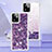 Funda Silicona Carcasa Goma Bling-Bling YB3 para Motorola Moto G Power 5G (2023) Morado