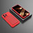 Funda Silicona Carcasa Goma KC1 para Apple iPhone 15 Pro Max Rojo