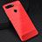 Funda Silicona Carcasa Goma Line C03 para Huawei Honor V20 Rojo